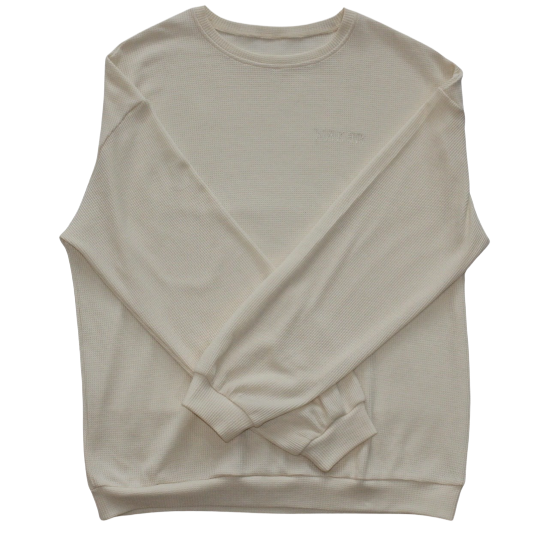 Waffle Crewneck