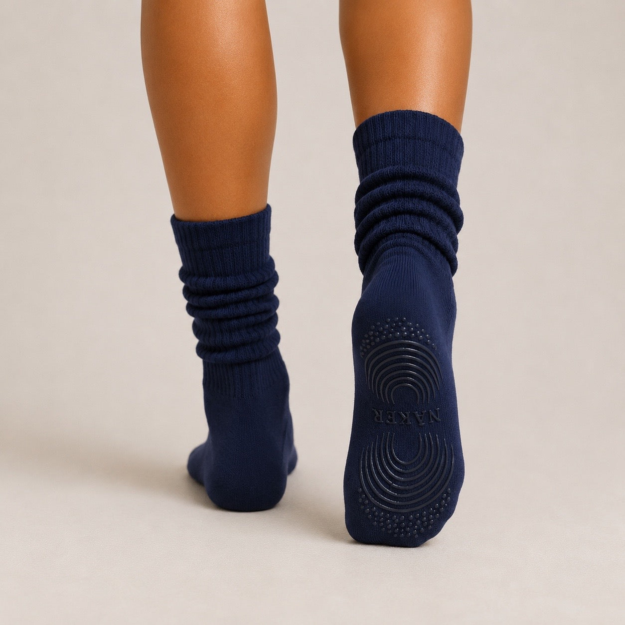 Studio Slouch Grip Socks